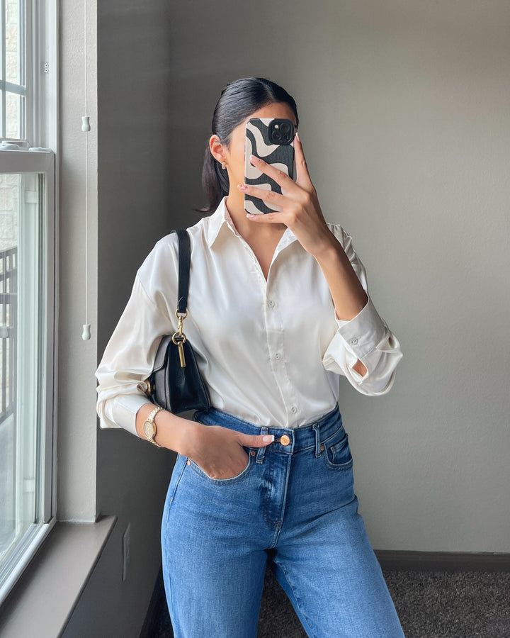 CHAMPAGNE HUES BLOUSE