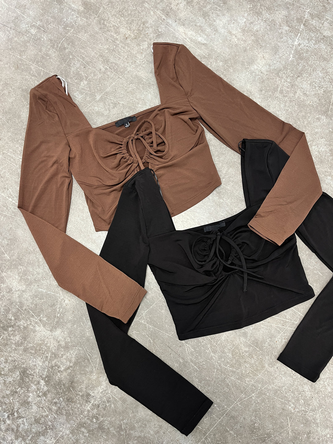 Alayah Crop Top - Black
