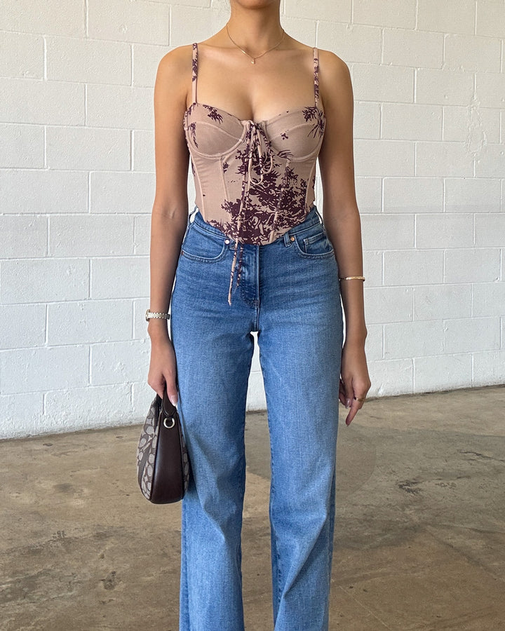 EVE CORSET CROP TOP