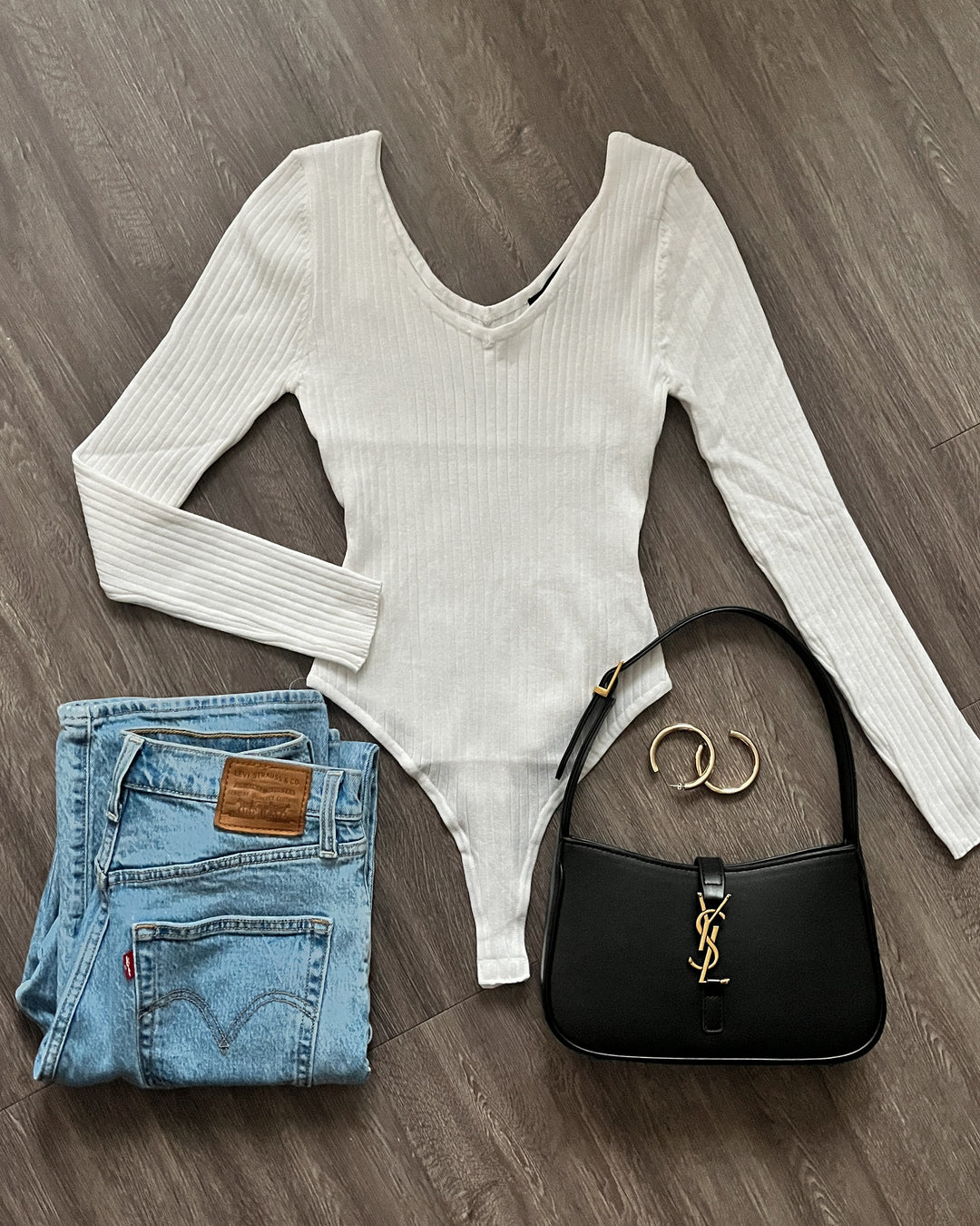 VIC BODYSUIT - IVORY