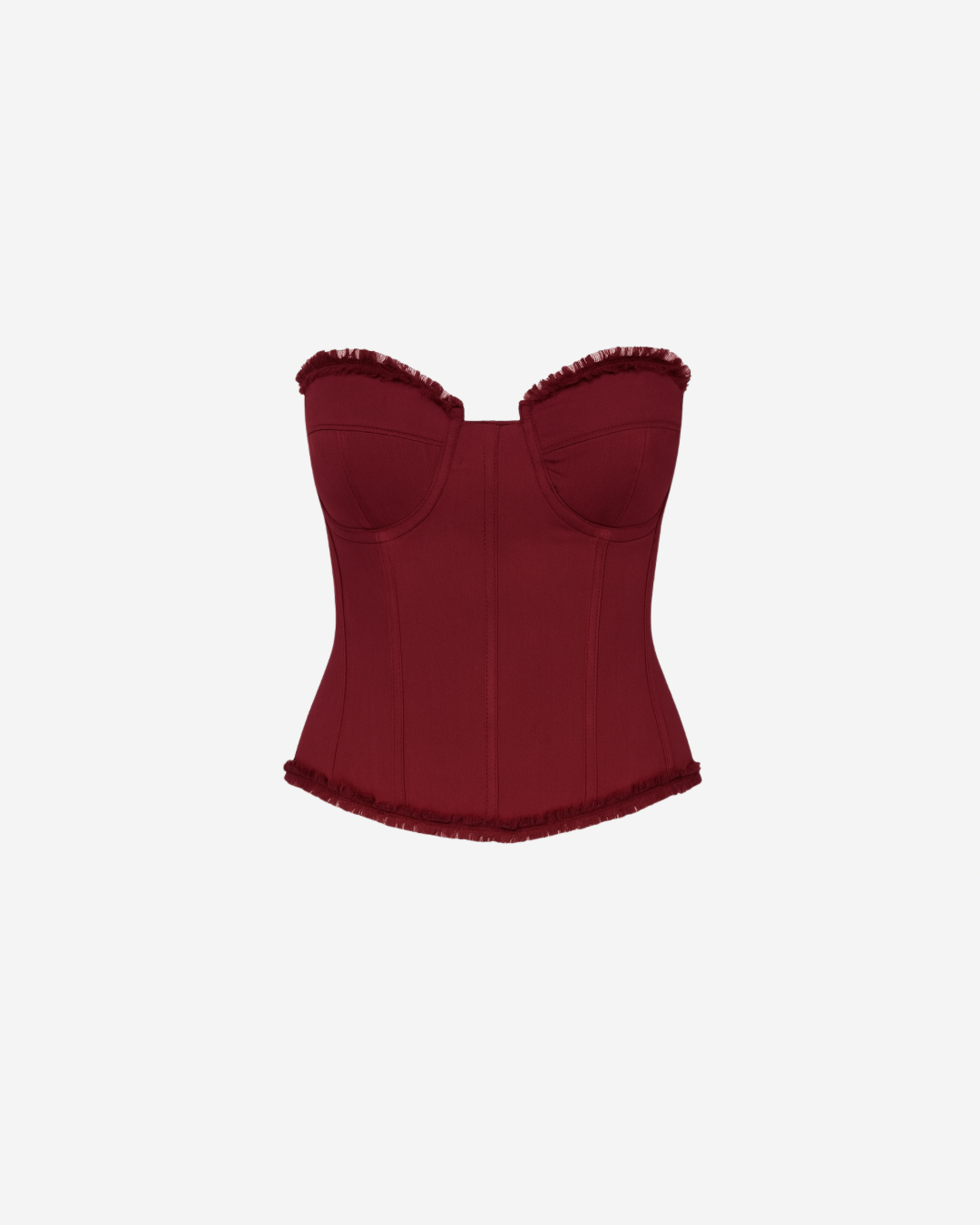 MIA MESH STRAPLESS CORSET TOP