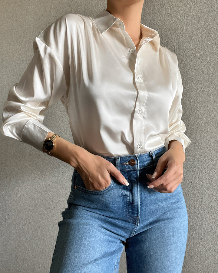 CHAMPAGNE HUES BLOUSE