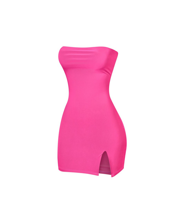 JAZ MINI DRESS - HOT PINK