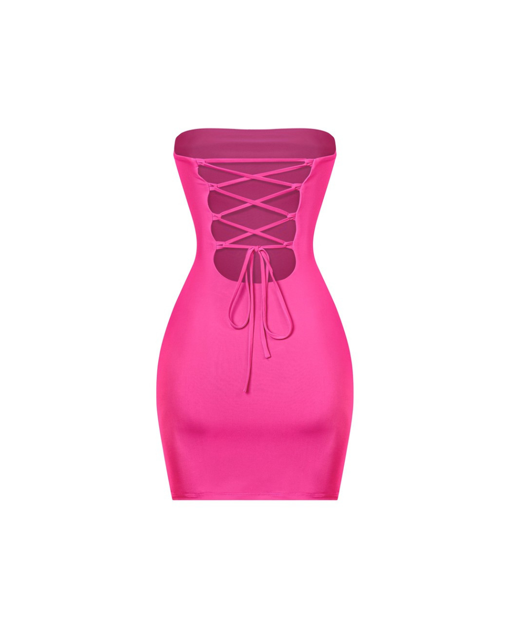 JAZ MINI DRESS - HOT PINK