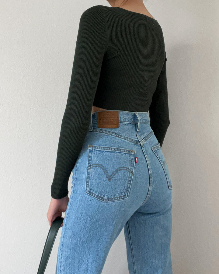 Teagan Crop Top - Green